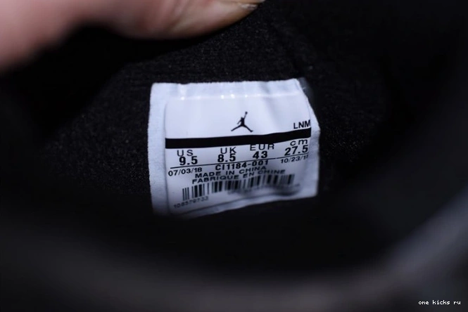 Rep Onekick Black Retro Air 4 Jordan CI1184-001 Laser 0623